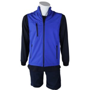 Softshell Yelek Saks Mavi