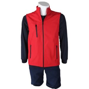 Softshell Yelek Kırmızı
