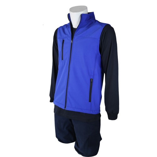 Softshell Yelek Saks Mavi - Görsel 2