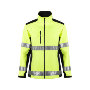 Ustaİş Softshell Mont Neon Sarı Reflektörlü