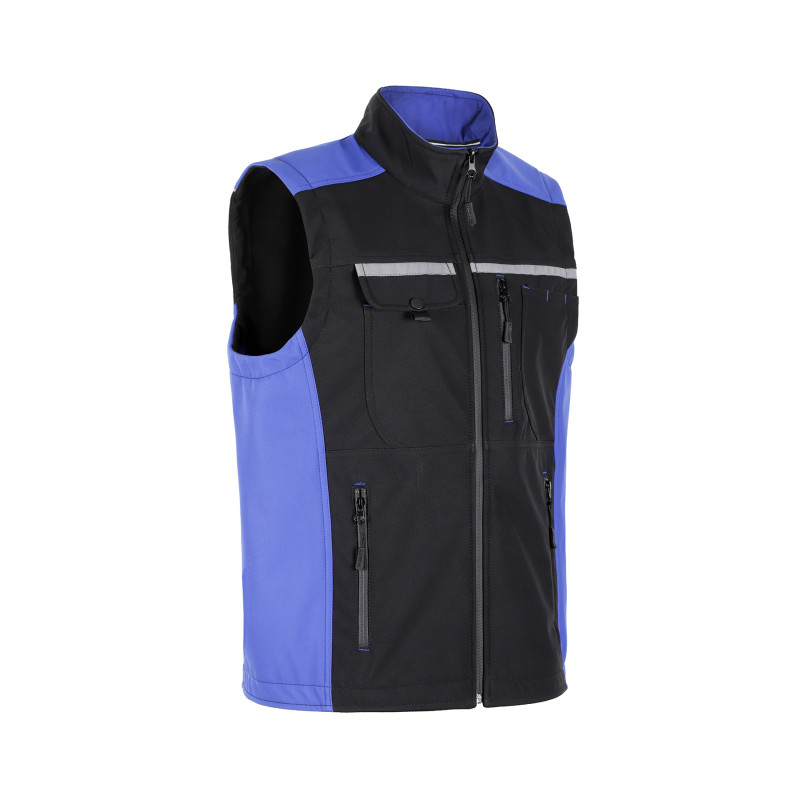 Ustaİş Softshell Yelek Mavi/Siyah - Görsel 4