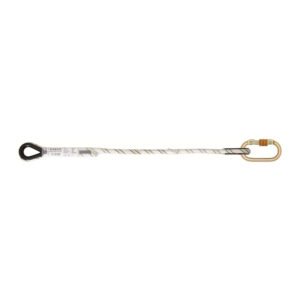 Kİ282 Kemer Sabitleme Halatı Statik Lanyard Karabinalı