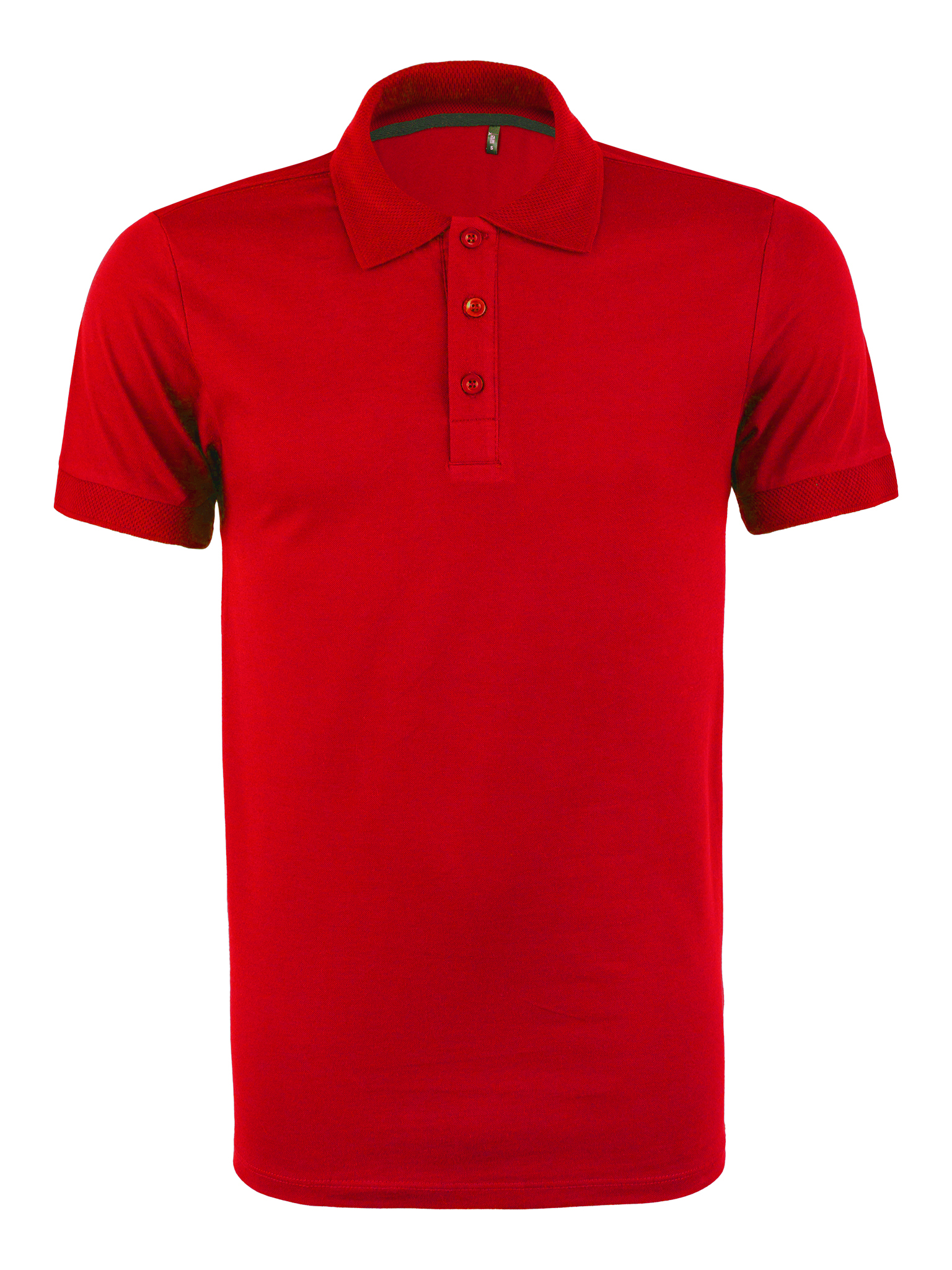 PREMİUM POLO YAKA PAMUK PİKE KIRMIZI (LYCRA PENYE)