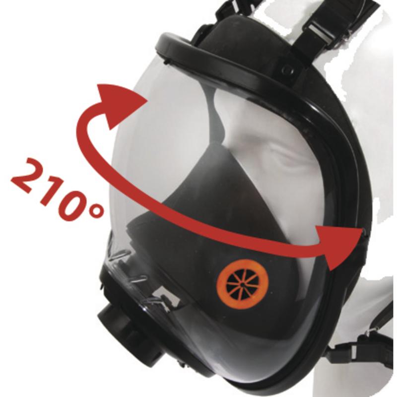 Delta Plus M9200 - Rotor Galaxy Rotor Ayarlamalı Tam Yüz Gaz Maskesi - Görsel 2