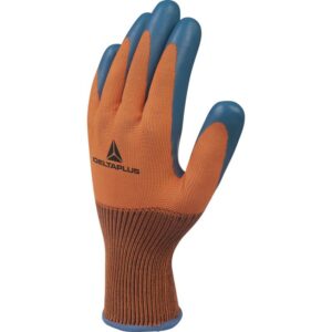 Delta Plus VE733 Avuç İçi Lateks Isı Dayanıklı Polyester Eldiven