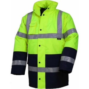 Sarı&Lacivert Çift Renk Parka