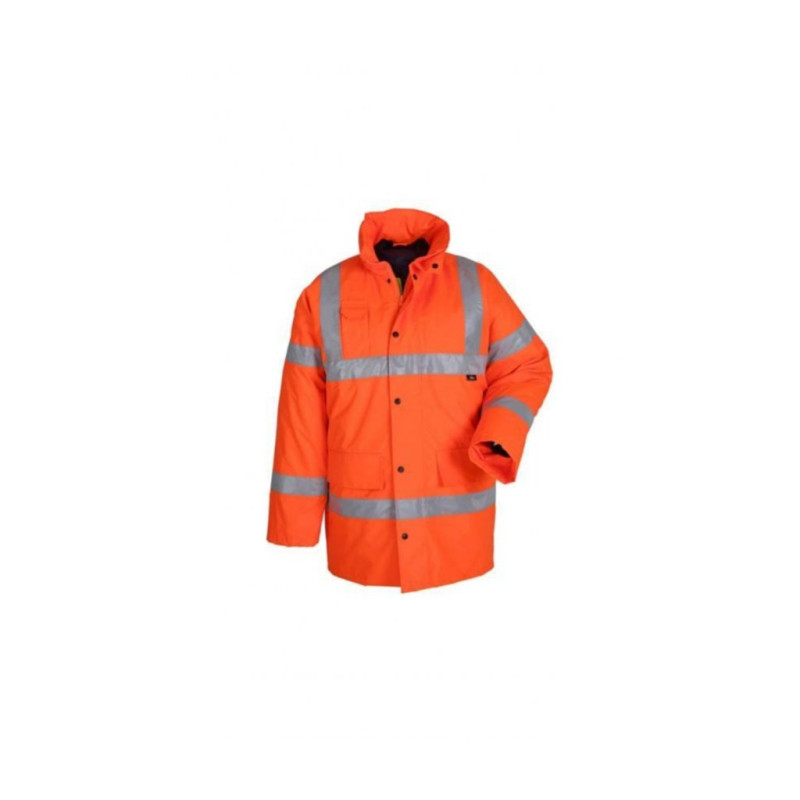 Turuncu Reflektörlü Parka